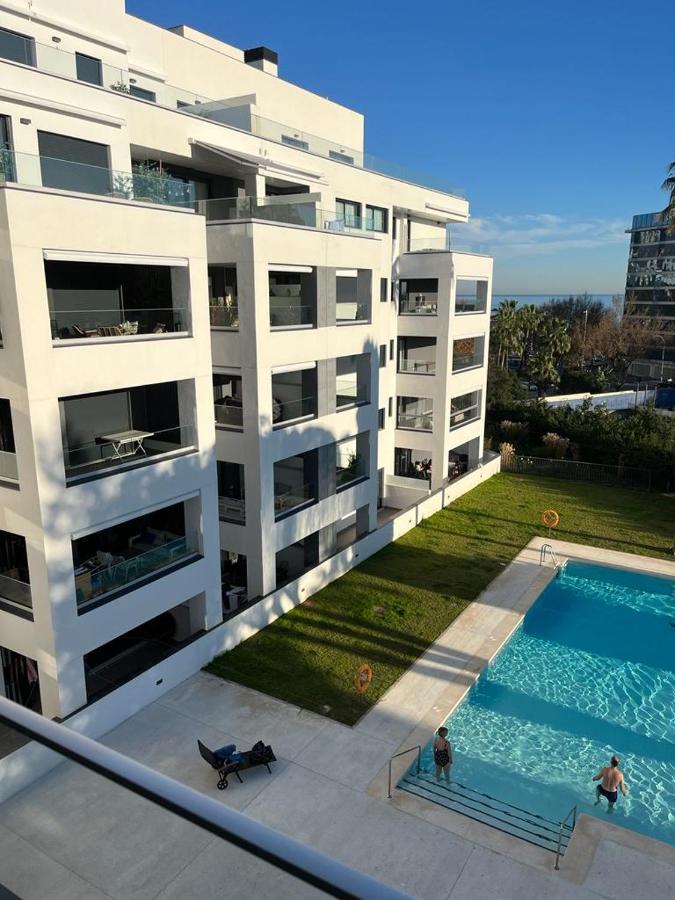 Marbella Luxury Brand New 2-Bedroom Apartment, 3 Min Walk To The Beach! Exterior photo